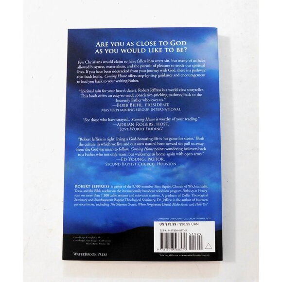 Coming Home To The Father Who Loves You By Robert Jeffress PTV 2015 Trade PB - Picture 2 of 5
